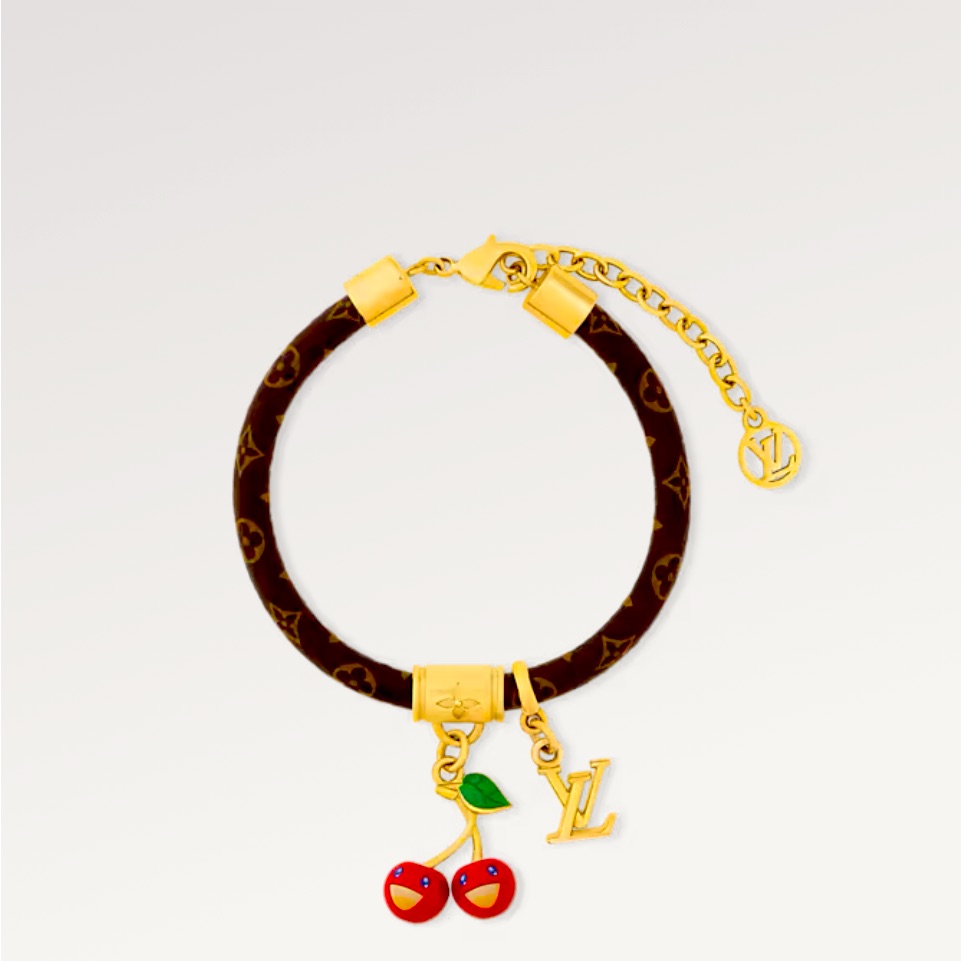 Lv X Tm Cerise Bracelet Nib 1099$